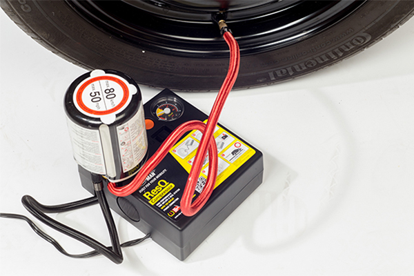 reparatiekit met compressor